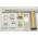 Somfy 1003310 Sonesse 30 Ultra WireFree (ST30UWF) RTS Li-ion Roller Shade Motor Kit with 2" x 105" Tube