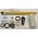 A-OK AM35-6/28-MEL-HD RF 120VAC Roller Shade Motor Kit with 2.5" x 105" Tube