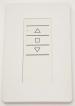 Gaposa QCTZ01D Surface Mount RF Wall Remote Control - 1 Channel - White
