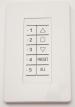 Gaposa QCTZ02D Surface Mount RF Wall Remote Control - 5 Channel - White