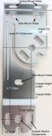Rollease Skyline Double Shade Brackets - Vertical