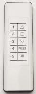 Gaposa QCTZ02Y RF Remote Control - 5 Channel - White