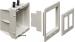 Arlington Ind. DVFR2W - Recessed 2 Gang Electrical Box - Black or White