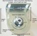 Somfy Sonesse 50 and LT50 - Idler Bracket 10mm - 9410635