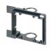 Arlington Ind. LVMB2 - NC - Nail-On Double Gang Low Voltage Bracket w 3/4 EMT