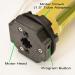 A-OK AM25-1.2/30-ES  12VDC RF Roller Shade Motor - Head