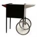 Paragon Small Contempo Black 4oz Popcorn Popper Cart