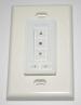A-OK AC135-02 RF Wireless Wall Remote Control - 2 Channel - White